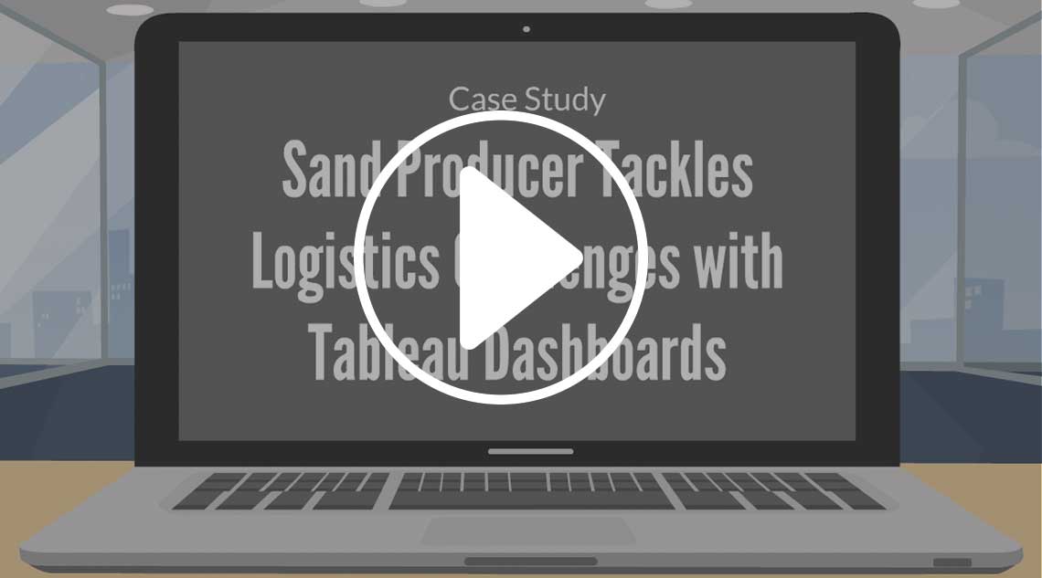 Sand Producer Tackles Logistics Challenges with Tableau Dashboards ...