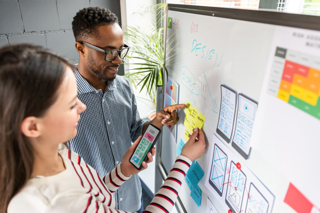 Incorporating employee feedback in modern app design.