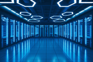 data center server room; tech stack